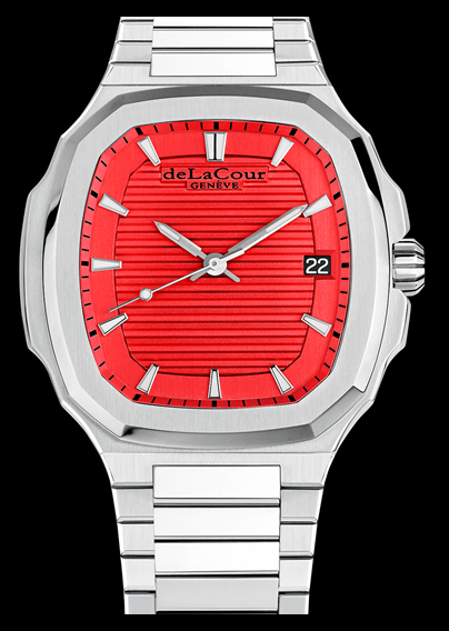 Replica DeLaCour Elite Vault Red WAST5001R Watch